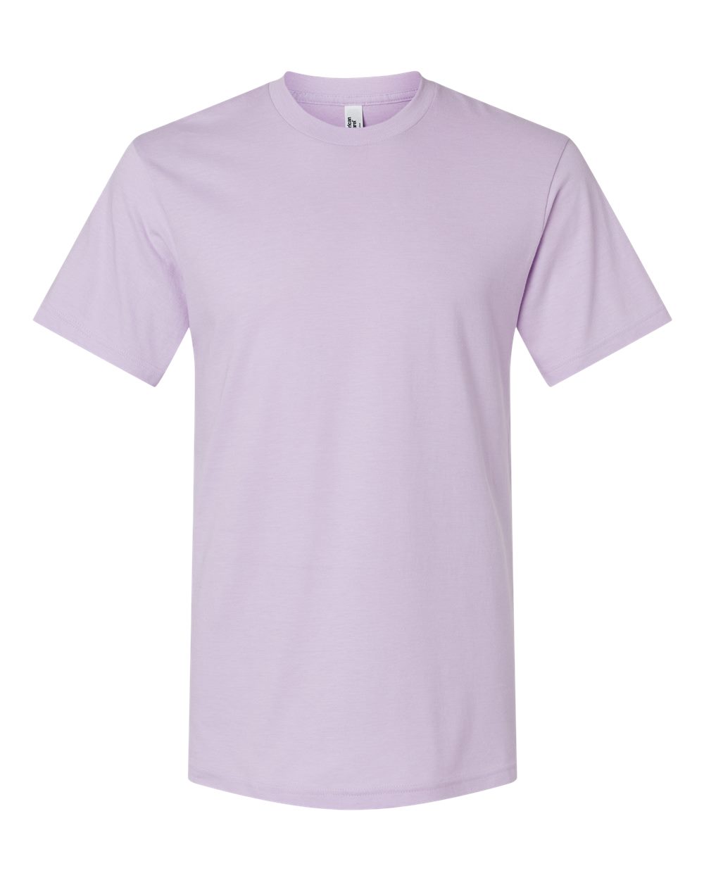 American Apparel Unisex CVC Tee in Heather Lilac
