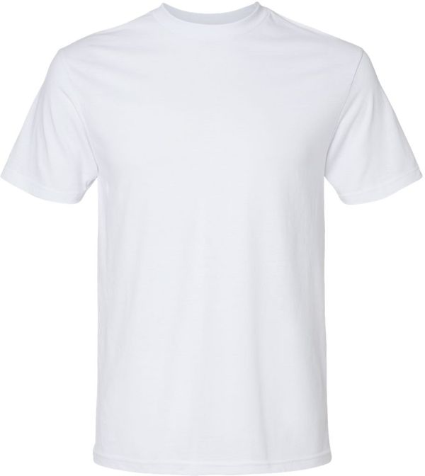 Am image of a Custom American Apparel Unisex CVC Tee in White!