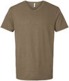 An image of a Custom American Apparel Unisex CVC V Neck Tee in Heather Army!