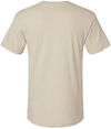 An image of a Custom American Apparel Unisex CVC V Neck Tee in Heather Bone!