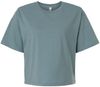 Am image of a Custom American Apparel Womens Fine Jersey Boxy Tee in Arctic!