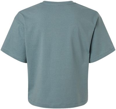 Am image of a Custom American Apparel Womens Fine Jersey Boxy Tee in Arctic!