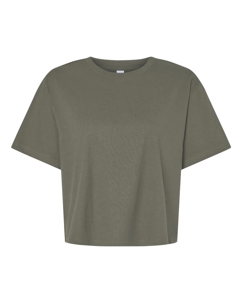 American Apparel Womens Fine Jersey Boxy Tee in Lieutenant