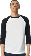 An image of a Custom American Apparel  Unisex CVC Three Quarter Sleeve Tee!