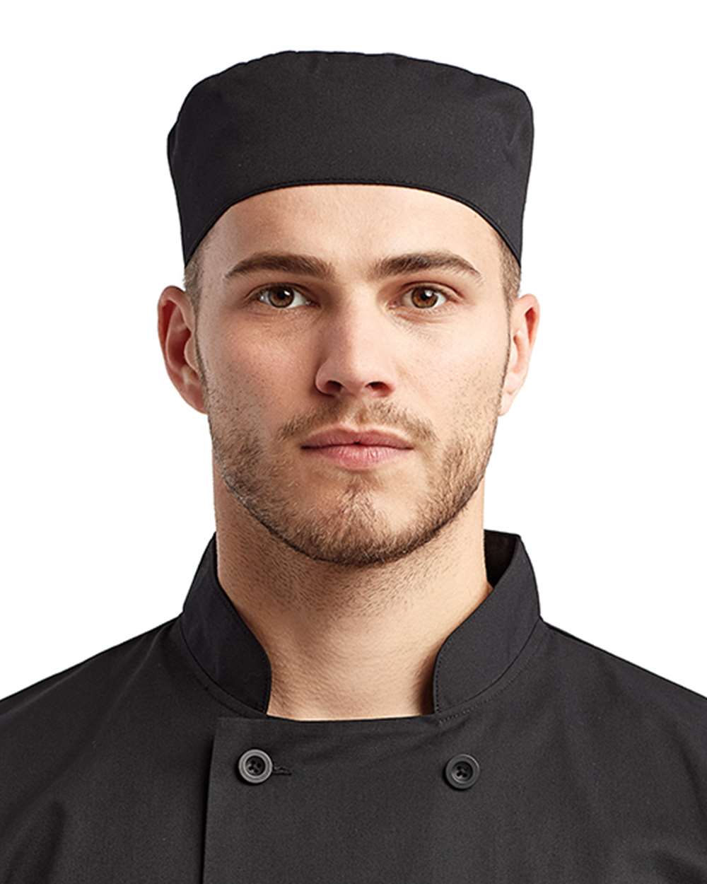 Artisan Collection by Reprime Unisex Chef's Beanie in Black