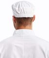 Am image of a Custom Artisan Collection by Reprime Unisex Chef's Beanie in White!