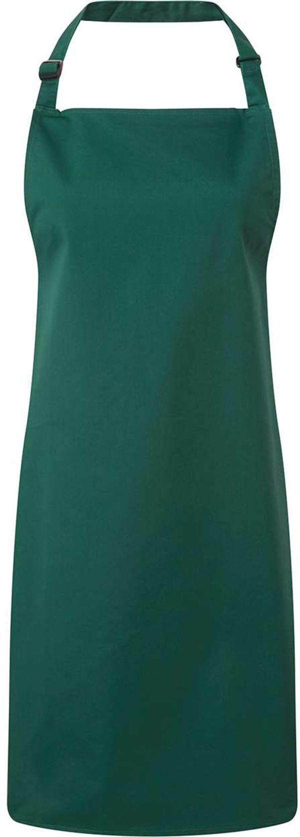 An image of a Custom Artisan Collection by Reprime Unisex Colours Sustainable Bib Apron in Bottle!