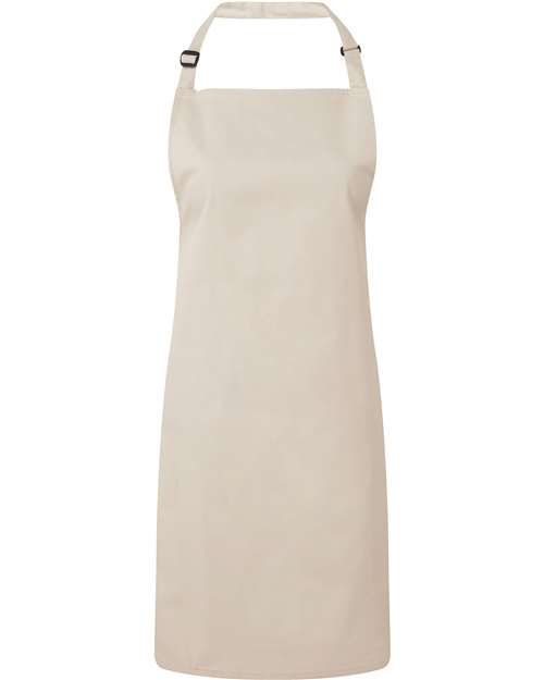 Artisan Collection by Reprime Unisex Colours Sustainable Bib Apron in Natural