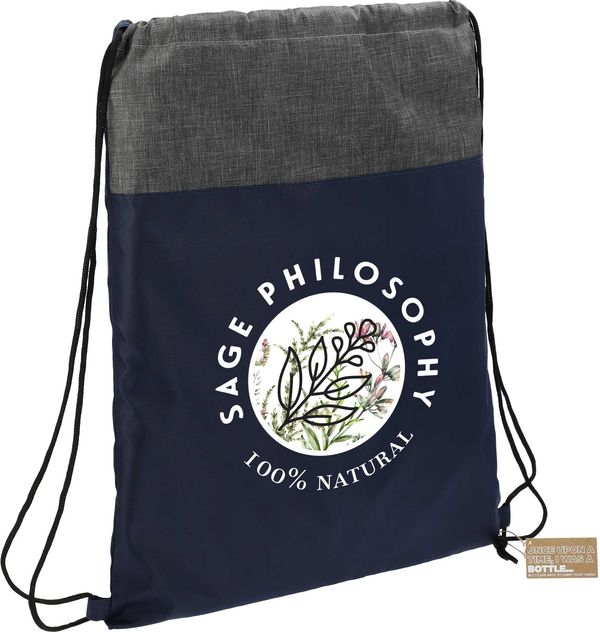 An image of a Custom Ash Recycled Drawstring Bag!