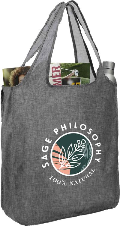 An image of a Custom Ash Recycled PET Large Shopper Tote!