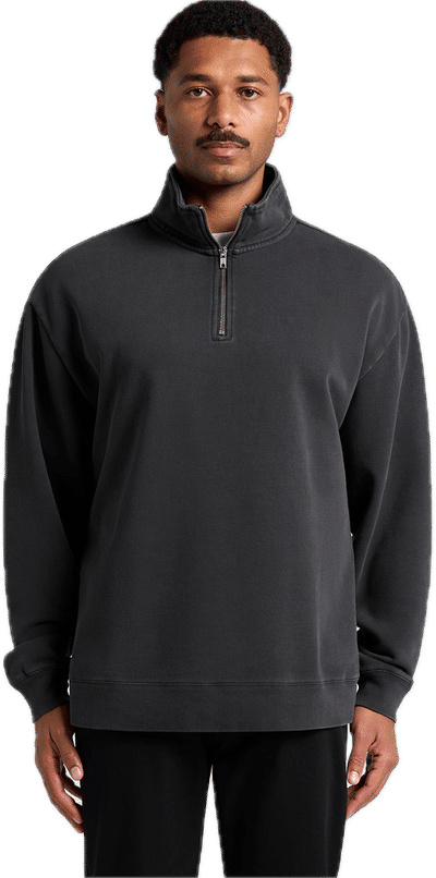 An image of a Custom AS Colours Relax Faded Half Zip!
