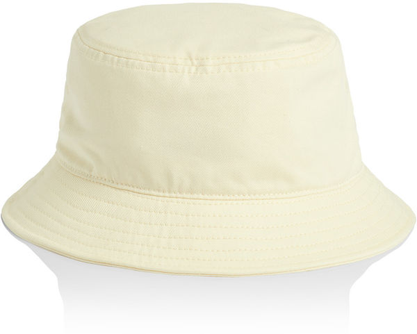 An image of a Custom AS Colour Bucket Hat in Butter!