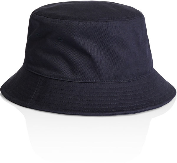 An image of a Custom AS Colour Bucket Hat in Navy!