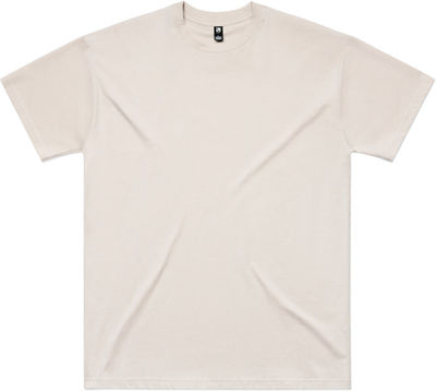 Am image of a Custom AS Colour Classic Oversized Tee in Bone!