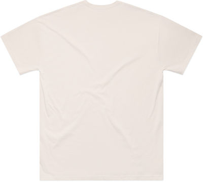 Am image of a Custom AS Colour Classic Oversized Tee in Bone!