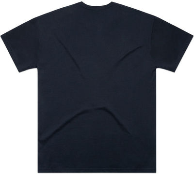 Am image of a Custom AS Colour Classic Oversized Tee in Navy!