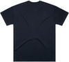 Am image of a Custom AS Colour Classic Oversized Tee in Navy!