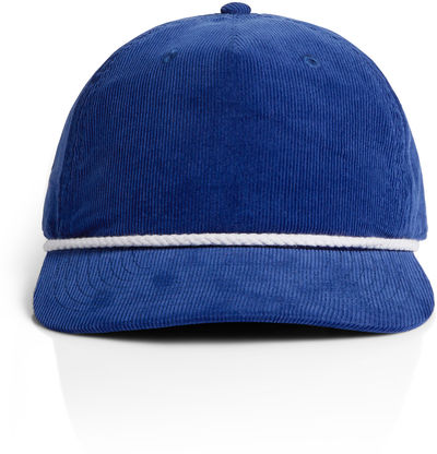 Am image of a Custom AS Colour Class Cord Rope Cap in Liberty/white!