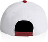 Am image of a Custom AS Colour Class Cord Two Tone Cap in White/Cardinal!