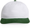 Am image of a Custom AS Colour Class Cord Two Tone Cap in White/Forest!