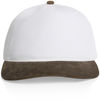 Am image of a Custom AS Colour Class Cord Two Tone Cap in White/Walnut!