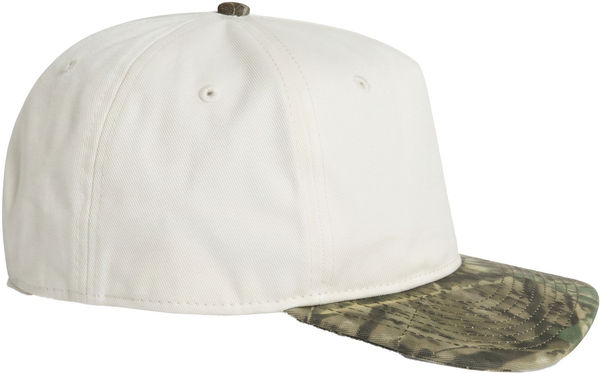An image of a Custom AS Colour Class Two Tone Camo Cap in Natural/Tree Camo!