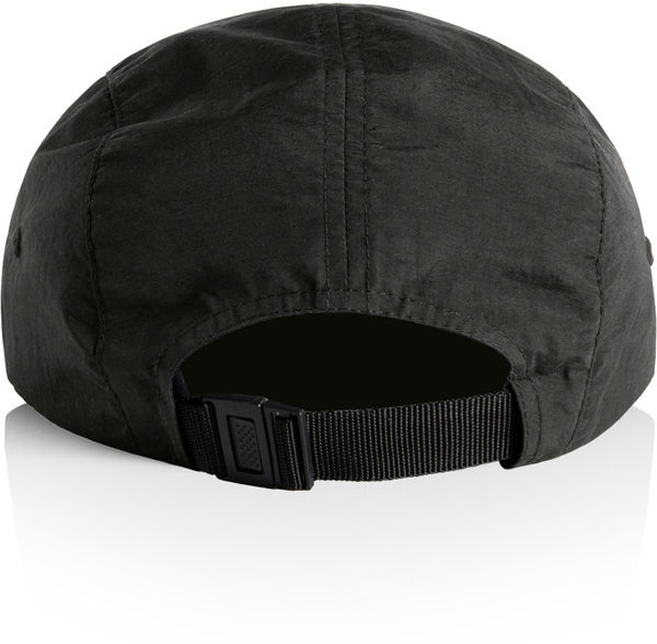 An image of a Custom AS Colour Finn Two Tone Nylon Cap in Coal/Black!