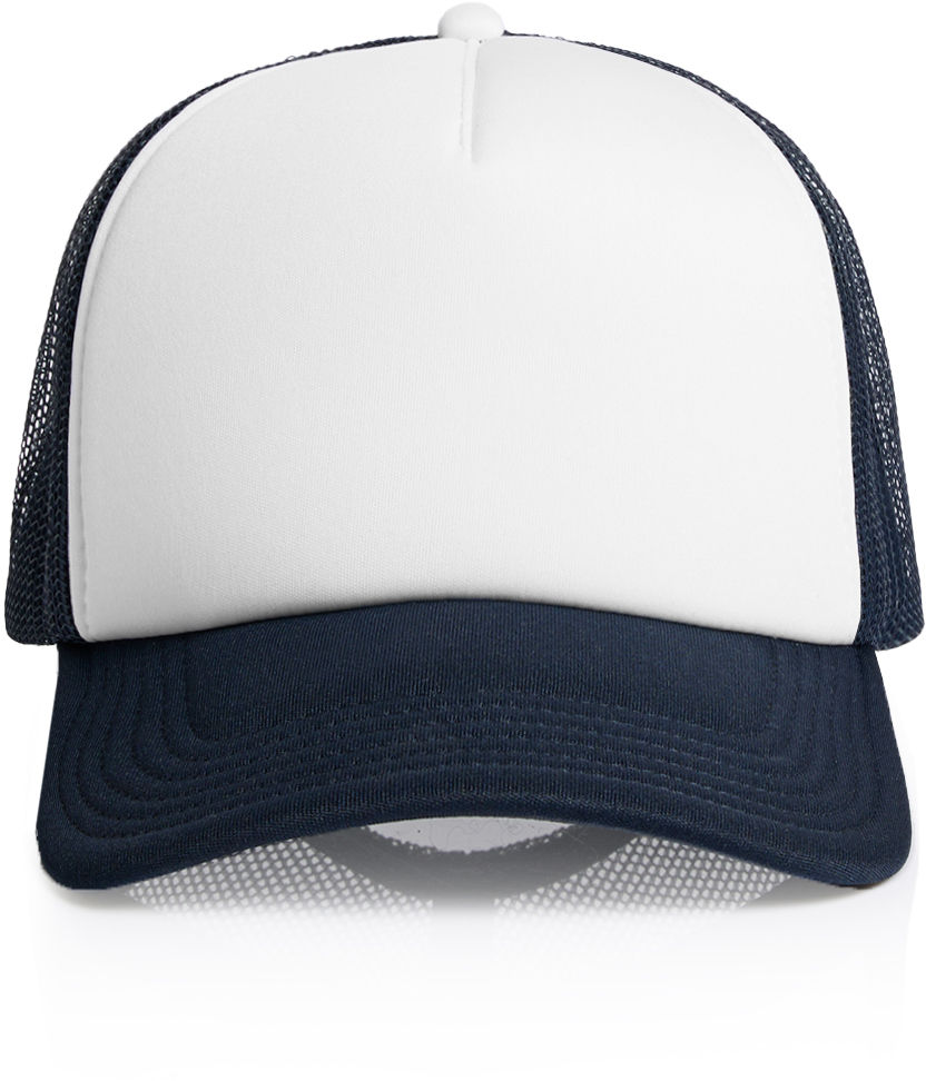 AS Colour Frame Foam Two Tone Trucker in White/Navy