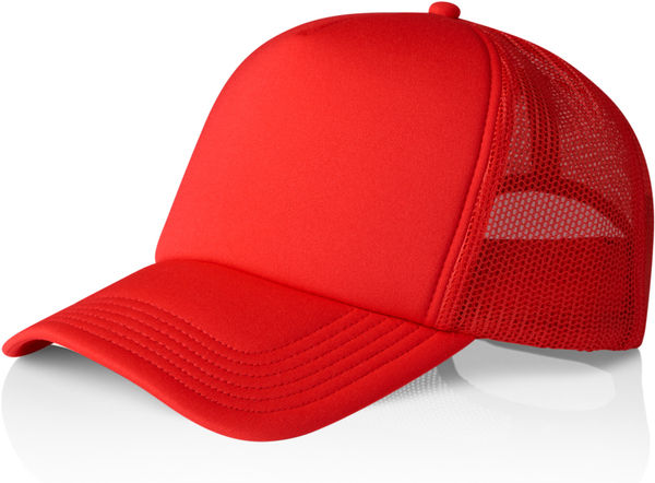 An image of a Custom AS Colour Frame Trucker Cap in Fire!