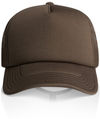 An image of a Custom AS Colour Frame Trucker Cap in Walnut!