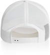 Am image of a Custom AS Colour Frame Trucker Cap in White!