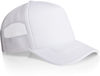An image of a Custom AS Colour Frame Trucker Cap in White!
