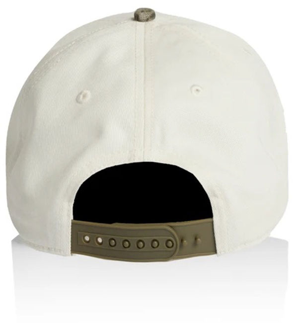An image of a Custom AS Colour Frame Two Tone Camo Cap in Natural/Tree Camo!