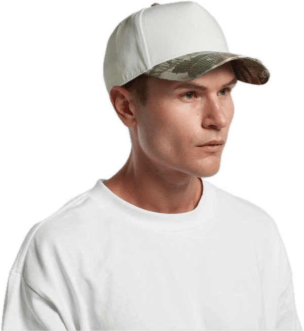 An image of a Custom AS Colour Frame Two Tone Camo Cap!