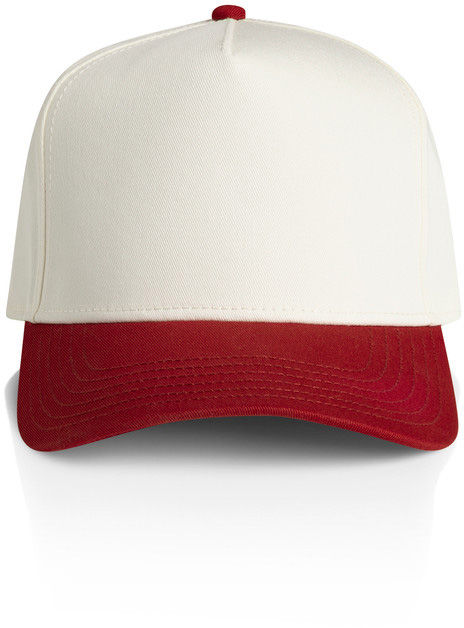 AS Colour Frame Two Tone Cap in Natural/Cardinal