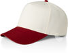 An image of a Custom AS Colour Frame Two Tone Cap in Natural/Cardinal!