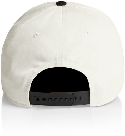 Am image of a Custom AS Colour Frame Two Tone Cap in Natural/Coal!
