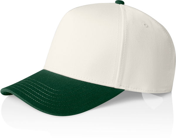 An image of a Custom AS Colour Frame Two Tone Cap in Natural/Forest!