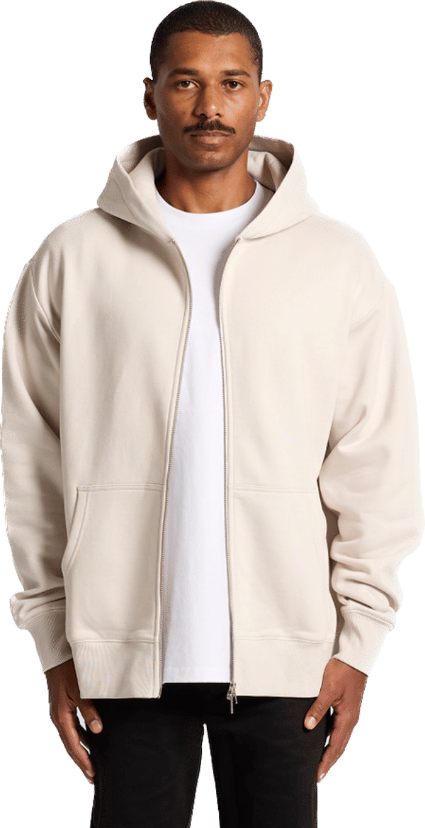 An image of a Custom AS Colour Heavy Zip Hood!