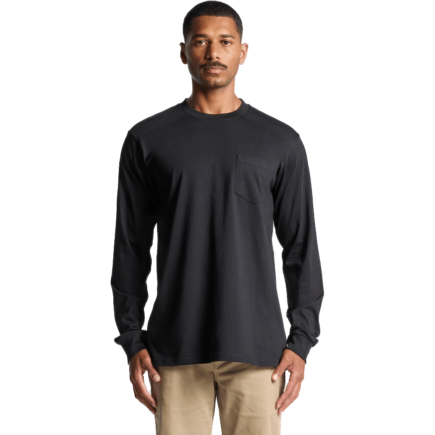 AS Colour Mens Classic Pocket Long Sleeve Tee