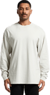 An image of a Custom AS Colour Mens Heavy Faded Long Sleeve Tee!