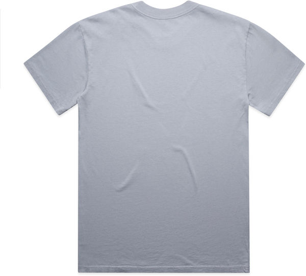 An image of a Custom AS Colour Mens Heavy Faded Tee in Faded Powder!
