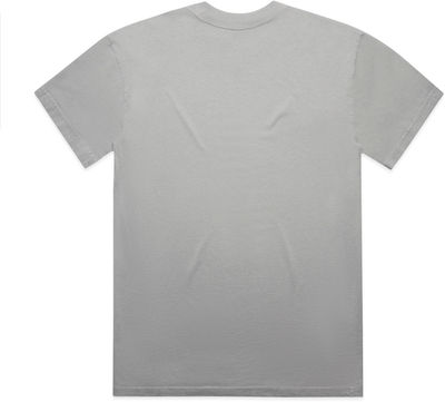 Am image of a Custom AS Colour Mens Heavy Faded Tee in Faded Storm!