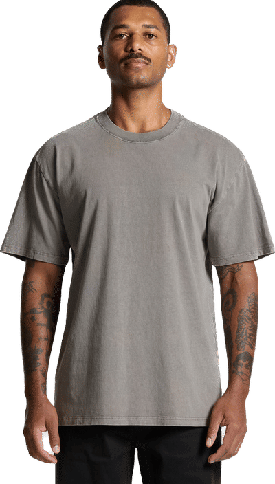 An image of a Custom AS Colour Mens Heavy Faded Tee!