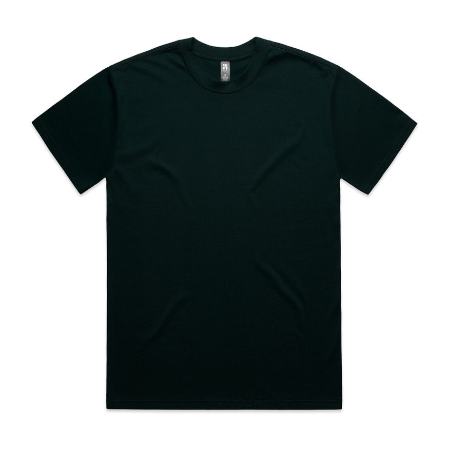 AS Colour Mens Heavy Tee in Pine Green