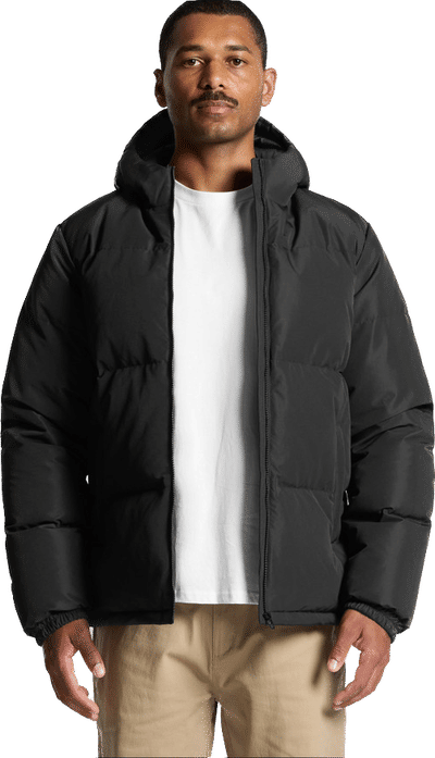 Hooded puffer mens sale