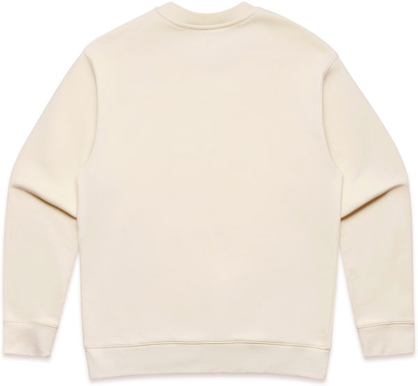 Am image of a Custom AS Colour Mens Relax Crew in Ecru!