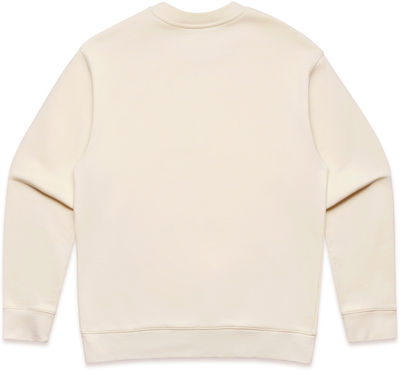 Am image of a Custom AS Colour Mens Relax Crew in Ecru!