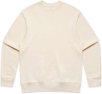 Am image of a Custom AS Colour Mens Relax Crew in Ecru!