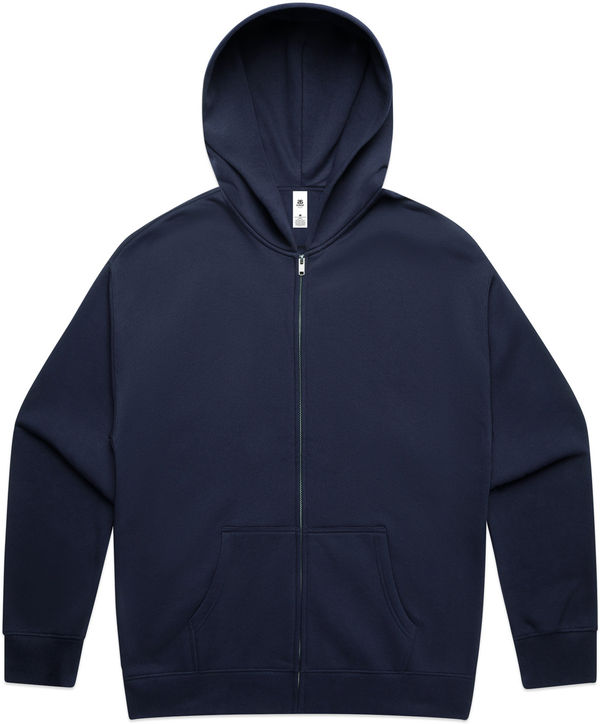 Am image of a Custom AS Colour Mens Relax Zip in Ink Blue!